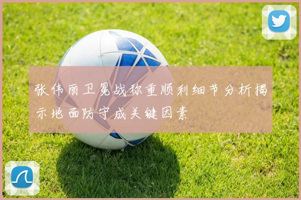 张伟丽卫冕战称重顺利细节分析揭示地面防守成关键因素